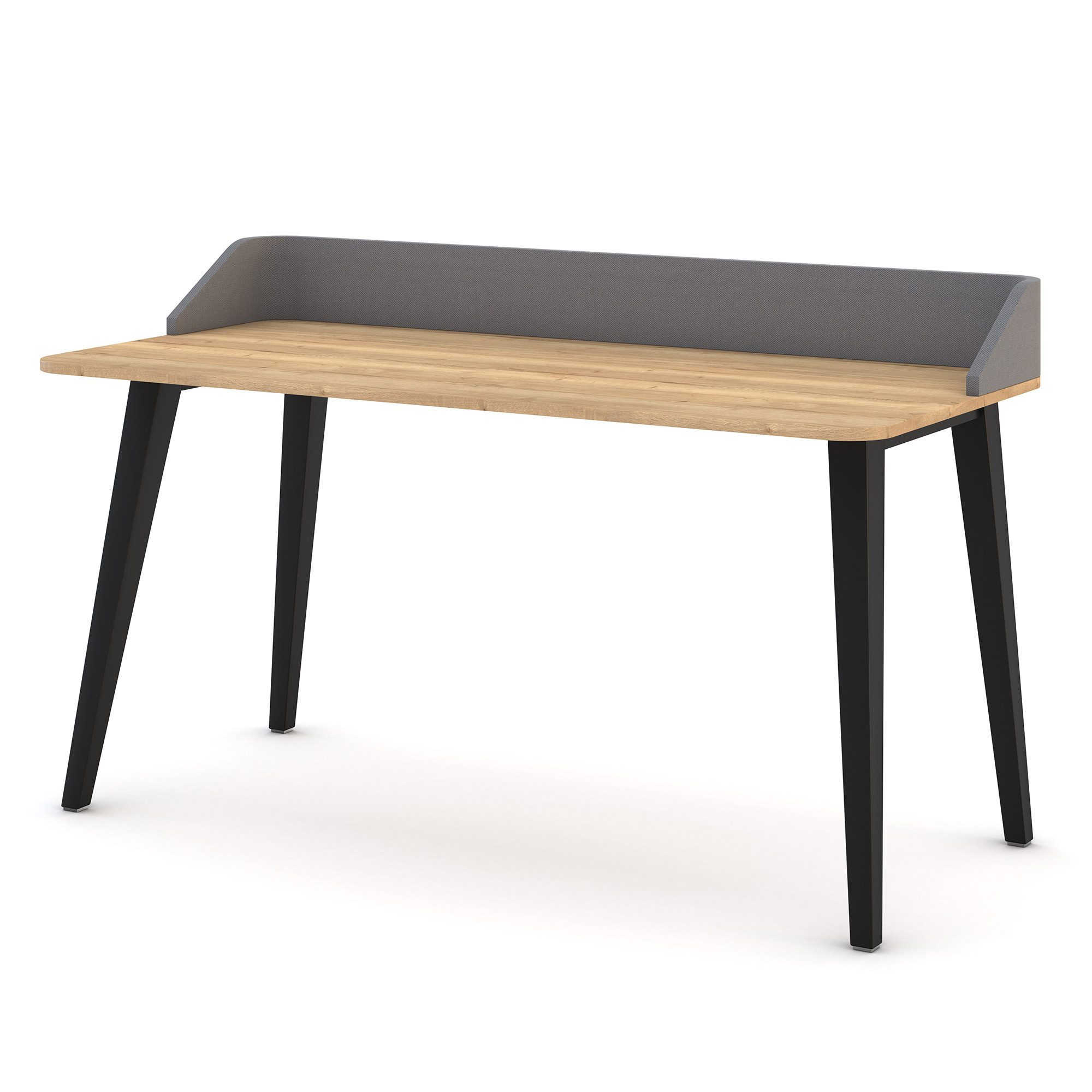 ASSMANN Büromöbel Sekretär Retaro (120x60cm Eiche, einfache Montage, für Homeoffice)