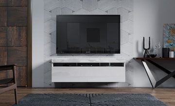 Platan Room Lowboard, 140 cm Board TV-Unterteil Hängend oder Stehend Fernsehschrank