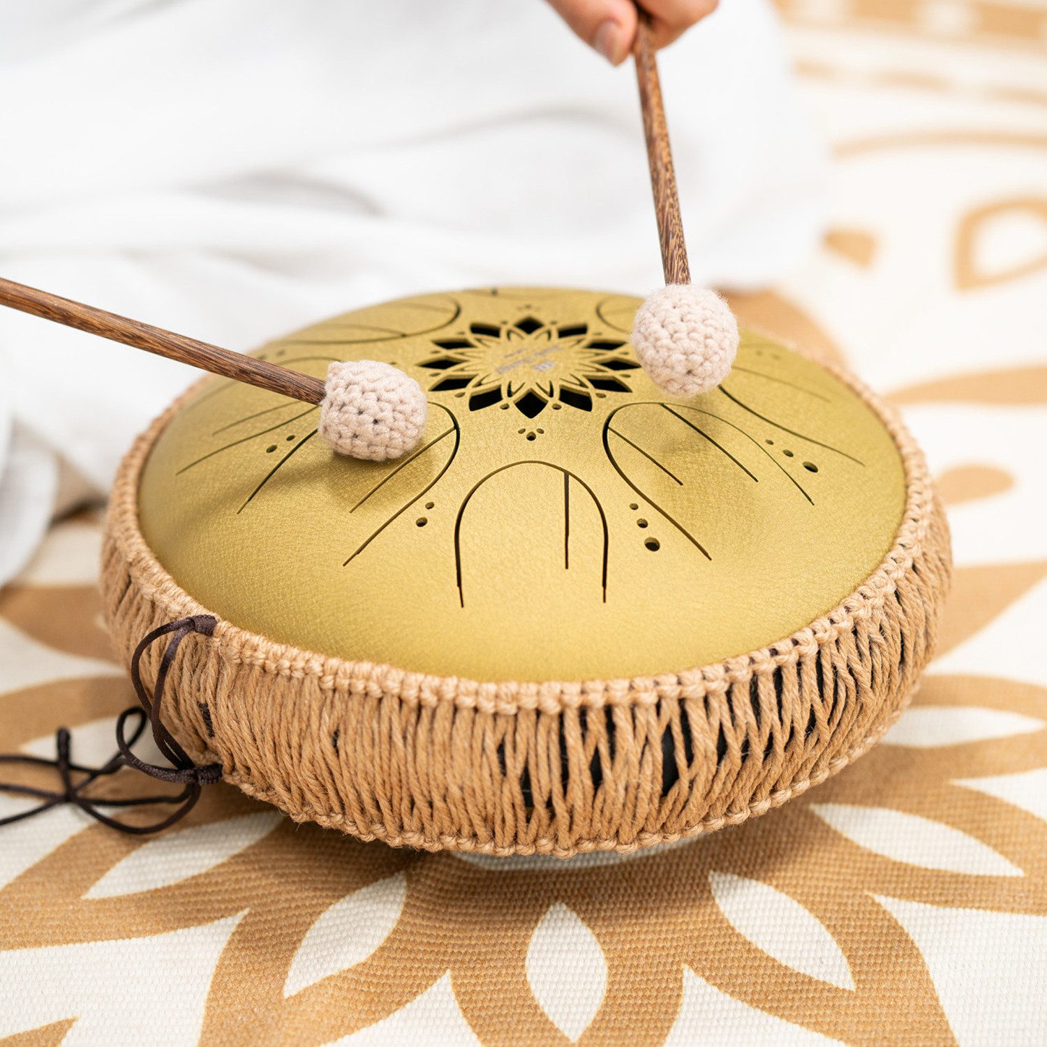 Meinl Sonic Energy Steel Tongue Drum Meinl Sonic Energy MOSTD3G Tongue Drum C-Dur 8 Töne,C-Dur, 8 Töne, Medium, Stimmung: 432 Hz