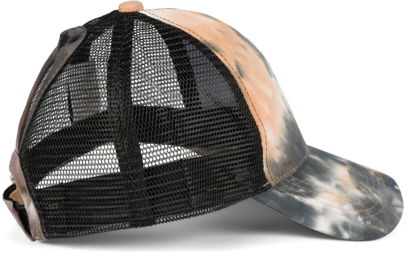 styleBREAKER Baseball Cap Ponytail Baseball Cap Batik mit Mesh Einsatz (1-S günstig online kaufen