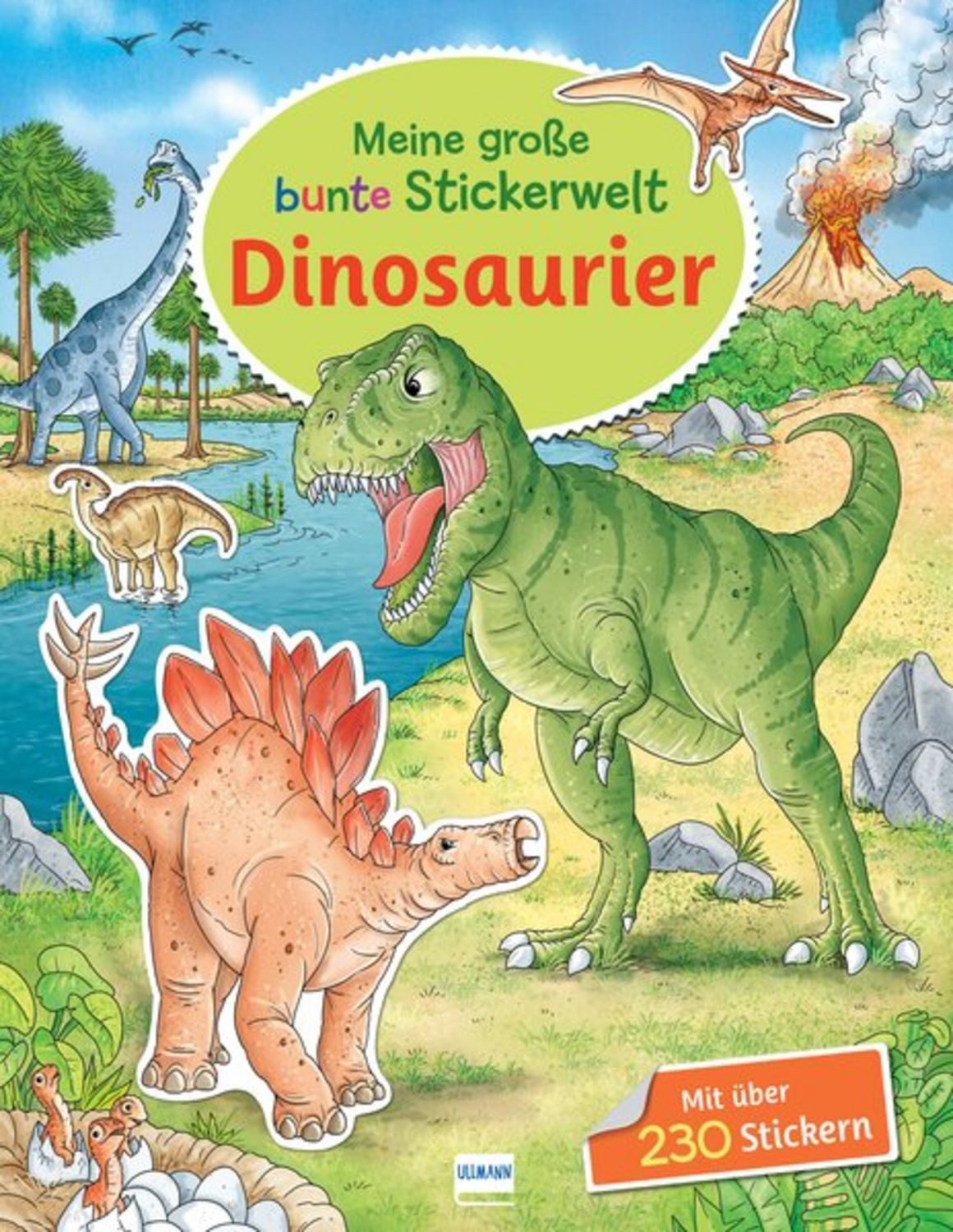 Meine große bunte Stickerwelt - Dinosaurier / diverse