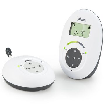 Alecto Babyphone DBX-125, 1-tlg., DECT Babyphone mit Full ECO-Modus, 300m Signal, Nachtlicht, Temperaturanzeige, Schlaf,-Rücksprechfunktion