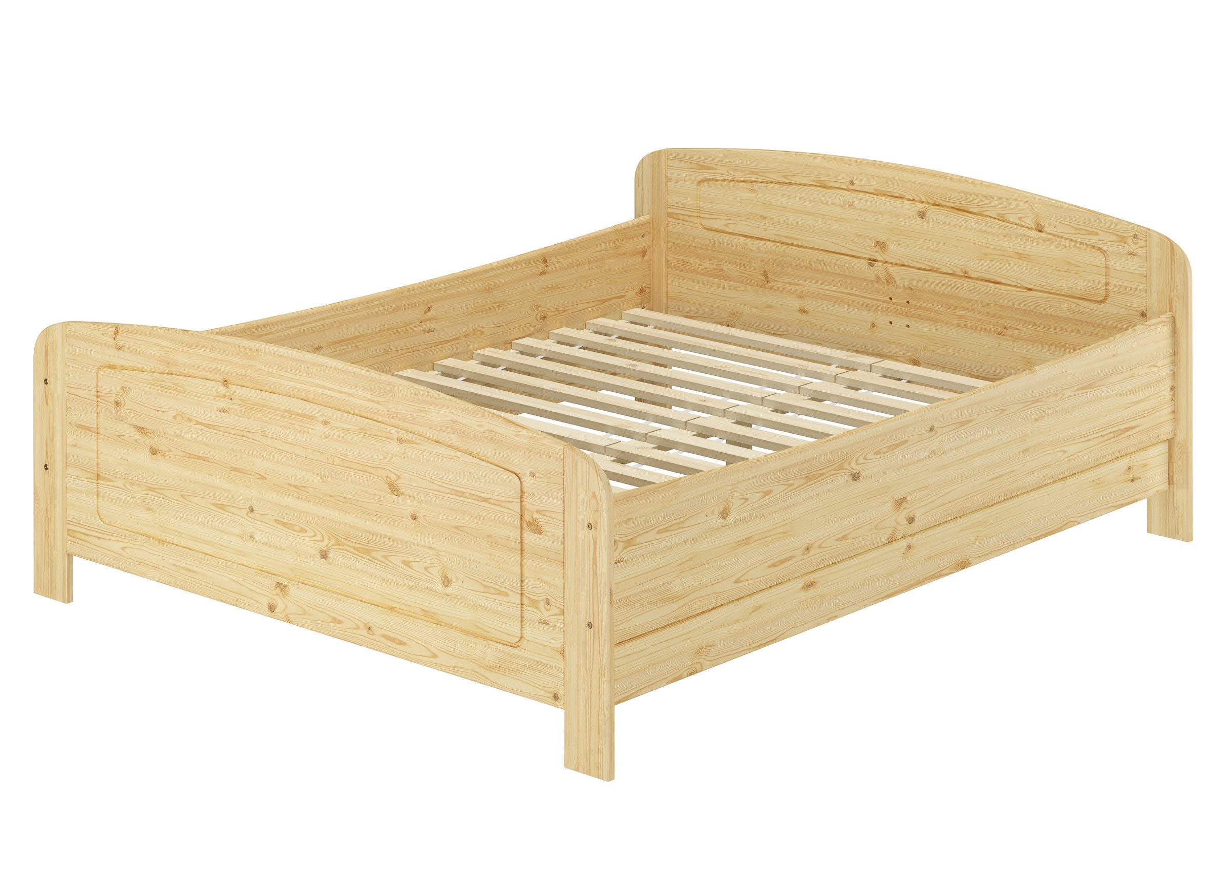 ERST-HOLZ Bett Gemütliches Doppelbett 200 x günstig online kaufen