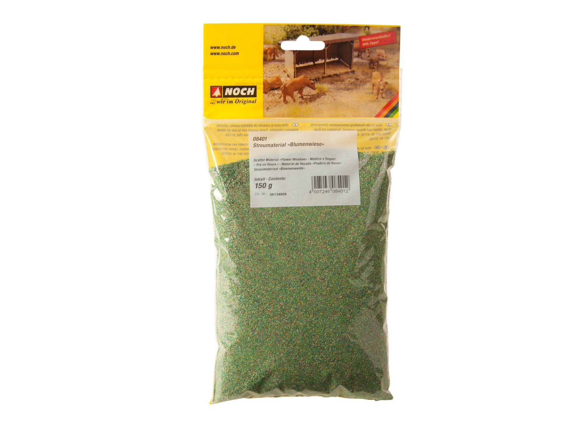 NOCH Modelleisenbahn-Streumaterial Streumaterial „Blumenwiese“, feines Modellbau Stre, Streu