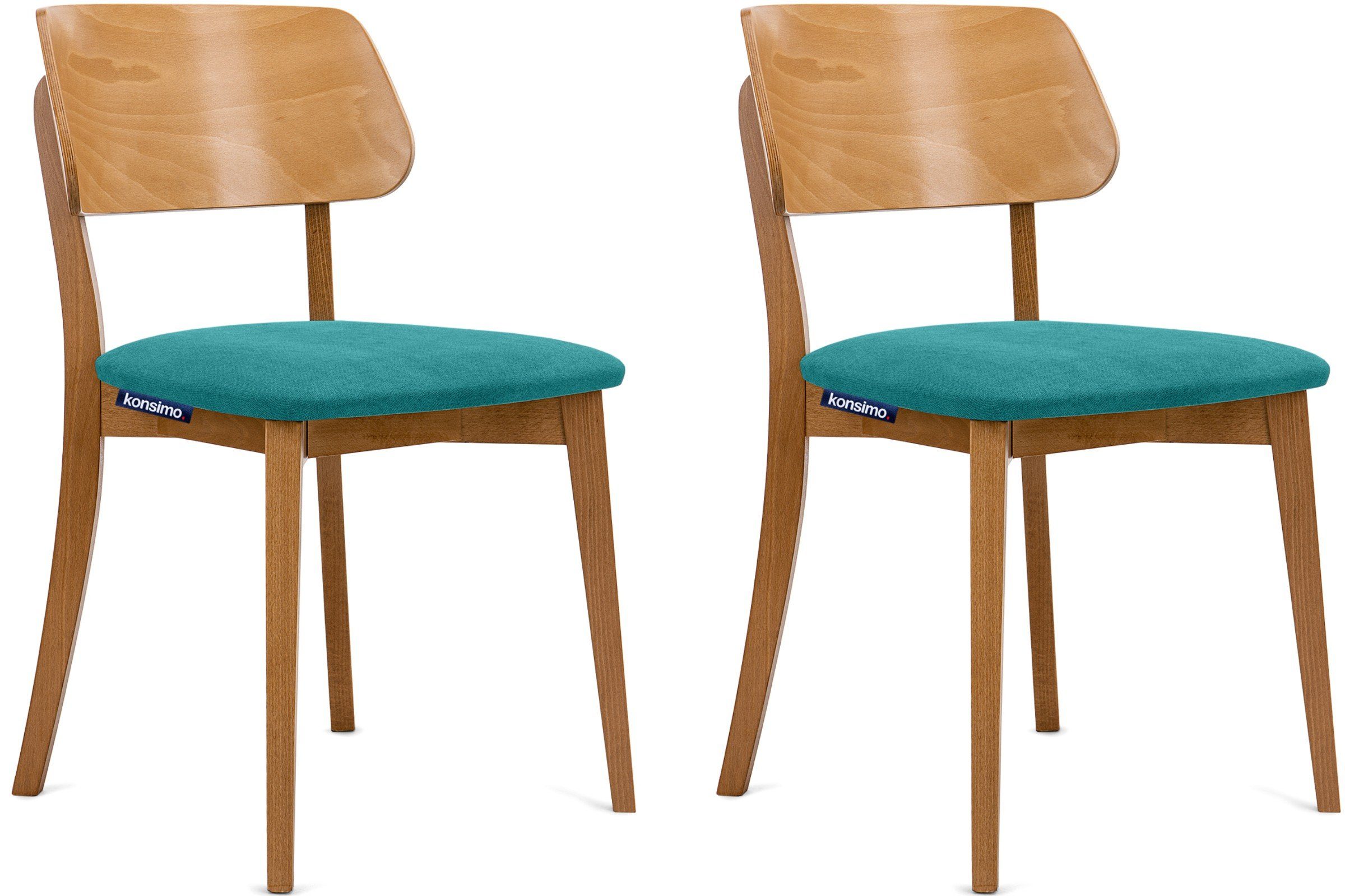KONSIMO® Holzstuhl VINIS Esszimmer Stühl Küchenstühl günstig online kaufen