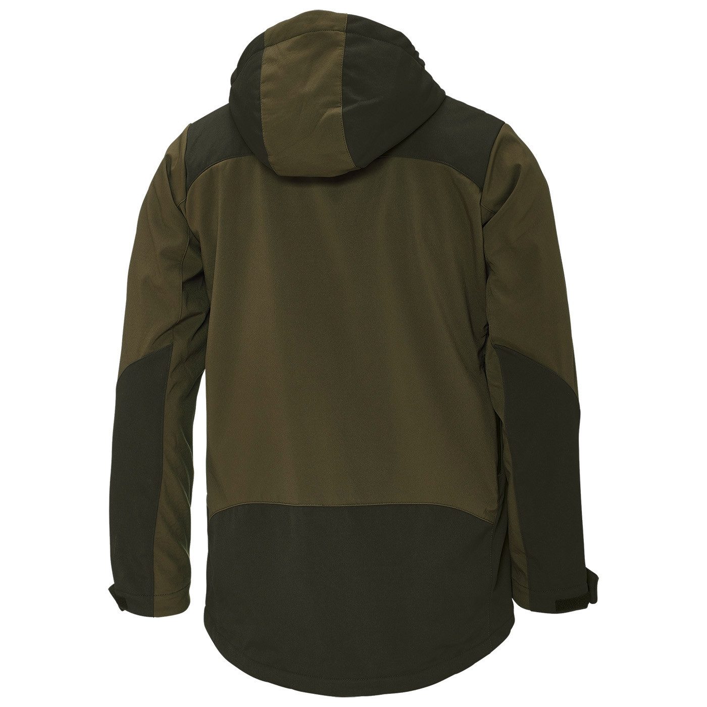 Rensing Outdoorjacke Ash oliv/braun Innenseite mit Waffel-Struktur