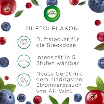 Air Wick Duftöl Flakon (Spar-Pack, 6-St., Nachfüller Erfrischender Beerenzauber), Fruchtig-frischer Raumduft