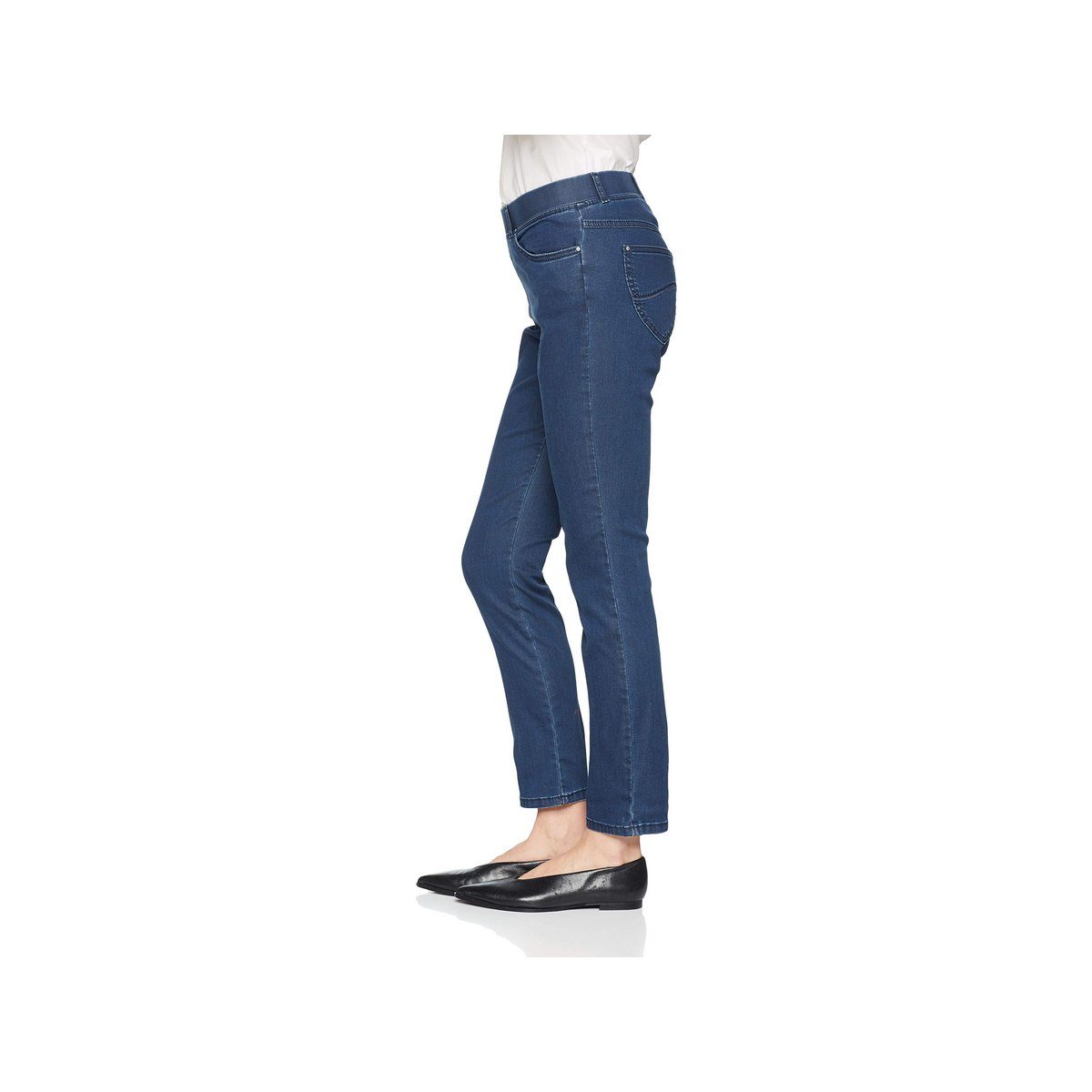 RAPHAELA by BRAX Skinny-fit-Jeans grau (1-tlg) regular