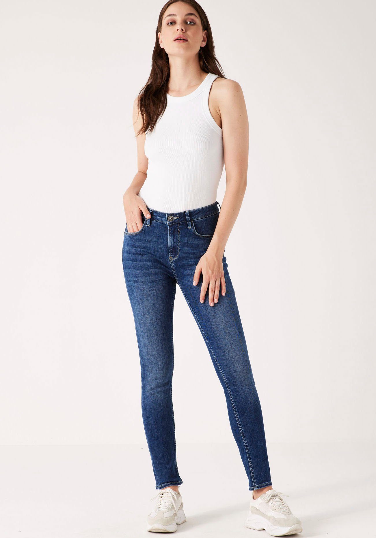Garcia High-waist-Jeans Celia superslim online kaufen | OTTO