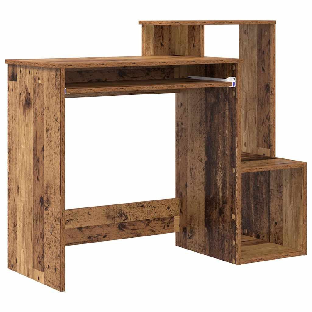 vidaXL Schreibtisch Schreibtisch Altholz 106 x 41 x 88.5 cm Holzwerkstoff (1-St)