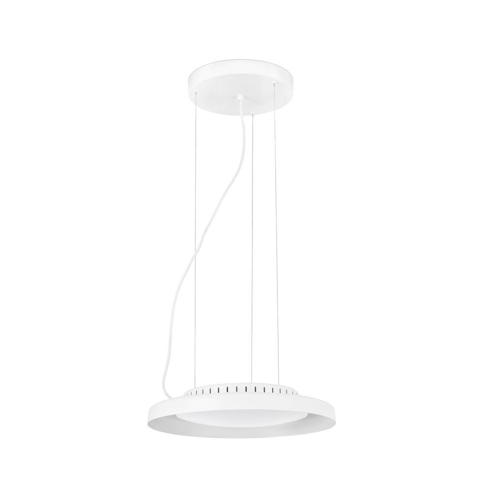 Pendelleuchte Weiß DOLME Weiß FARO Barcelona Ø 40cm