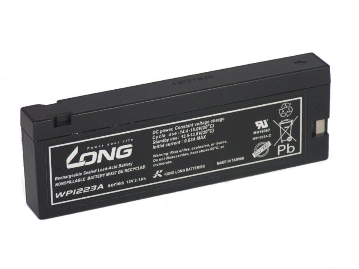 Kung Long 12V 2,1Ah 640132 Antrieb passend Rollladen Bleiakkus Solar für