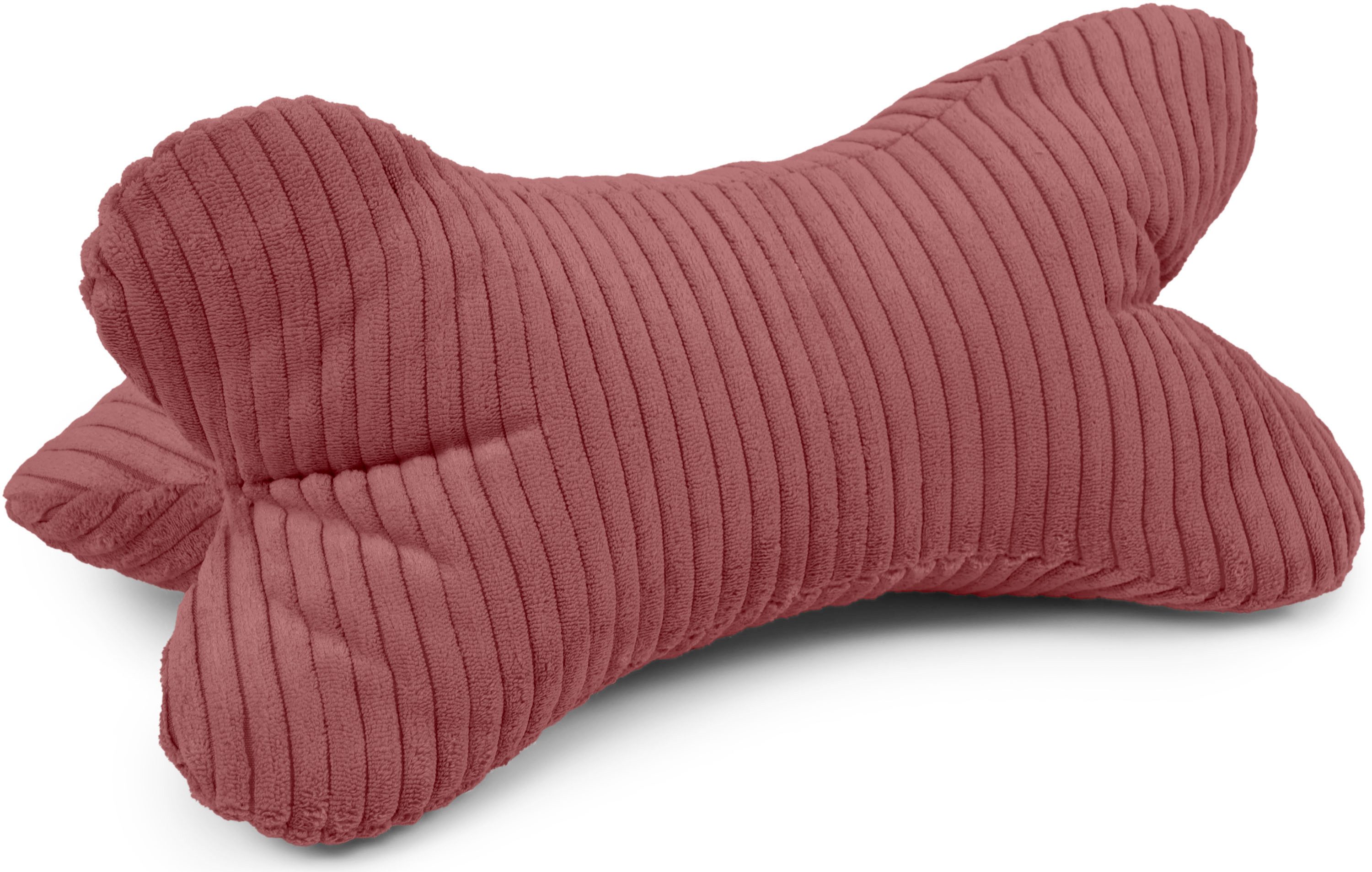 Amilian Nackenkissen - Leseknochen ca. 44x22 cm - Knochenkissen - Lesenknochenkissen, waschbar, Buch- und Tabletstütze - Lesekissen zum Relaxen, Knochenkissen zum Lesen - Knochenform Kissen - Nackenkissen
