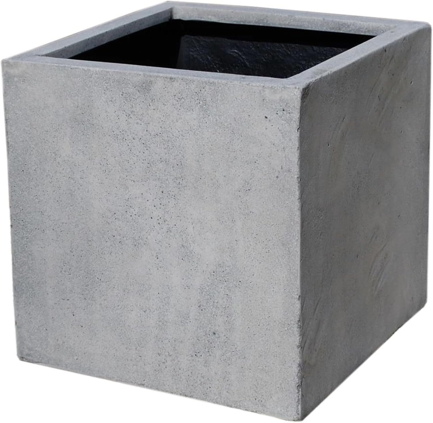 VIVANNO Pflanzkübel Fiberglas BLOCK Würfel - günstig online kaufen