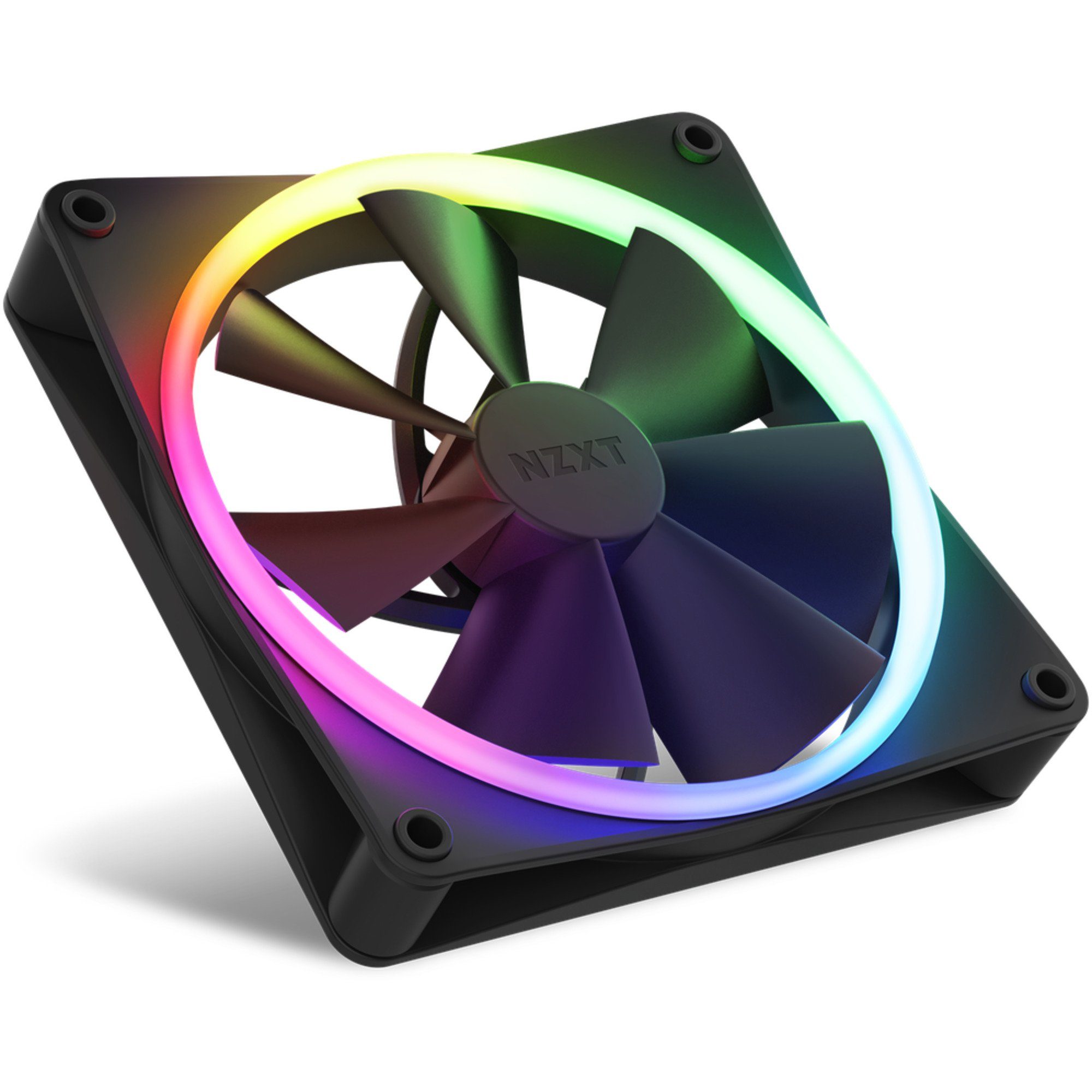 NZXT Gehäuselüfter NZXT F140 RGB Twin Pack 140x140x26, Gehäuselüfter