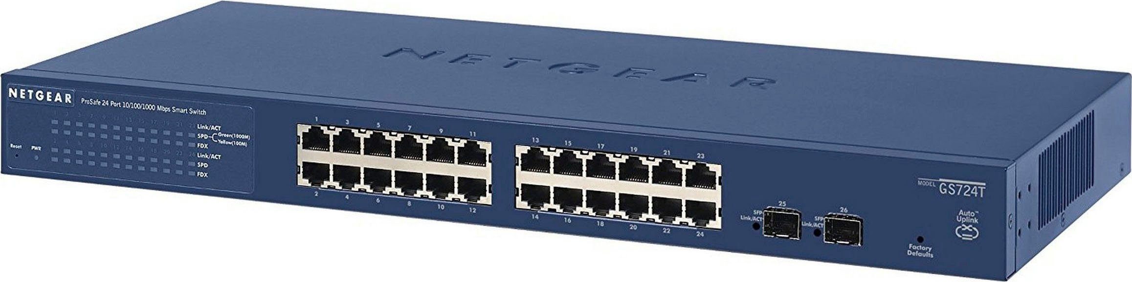 NETGEAR GS724T-400EUS Netzwerk-Switch