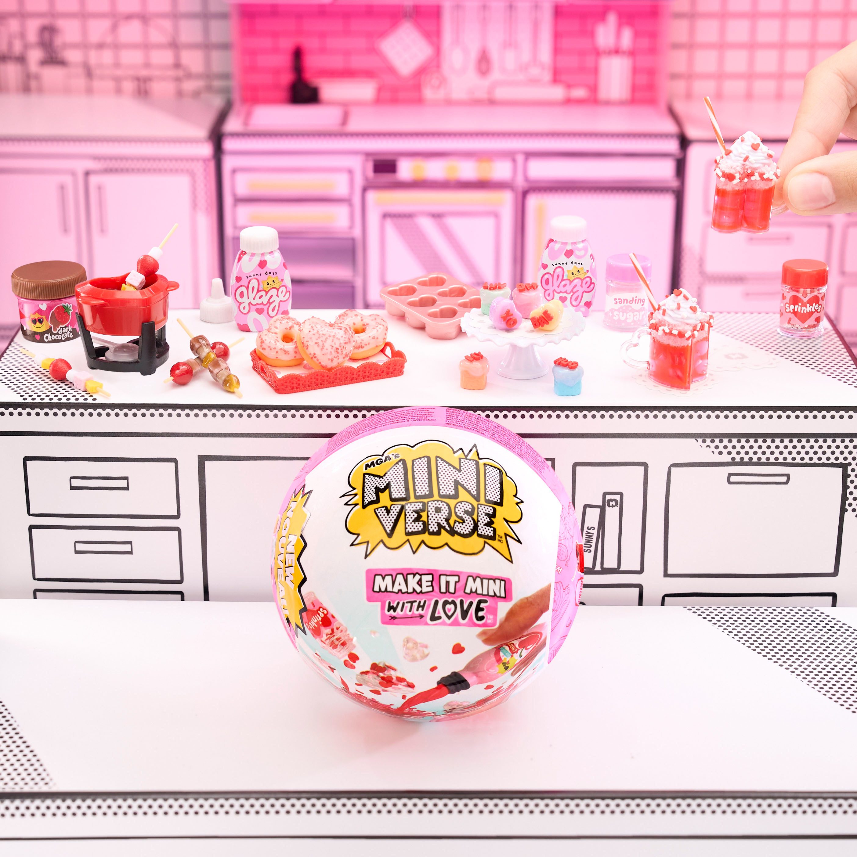 MGA ENTERTAINMENT Kreativset MGA's Miniverse - Make It Mini With Love, Lieferung erfolgt sortiert