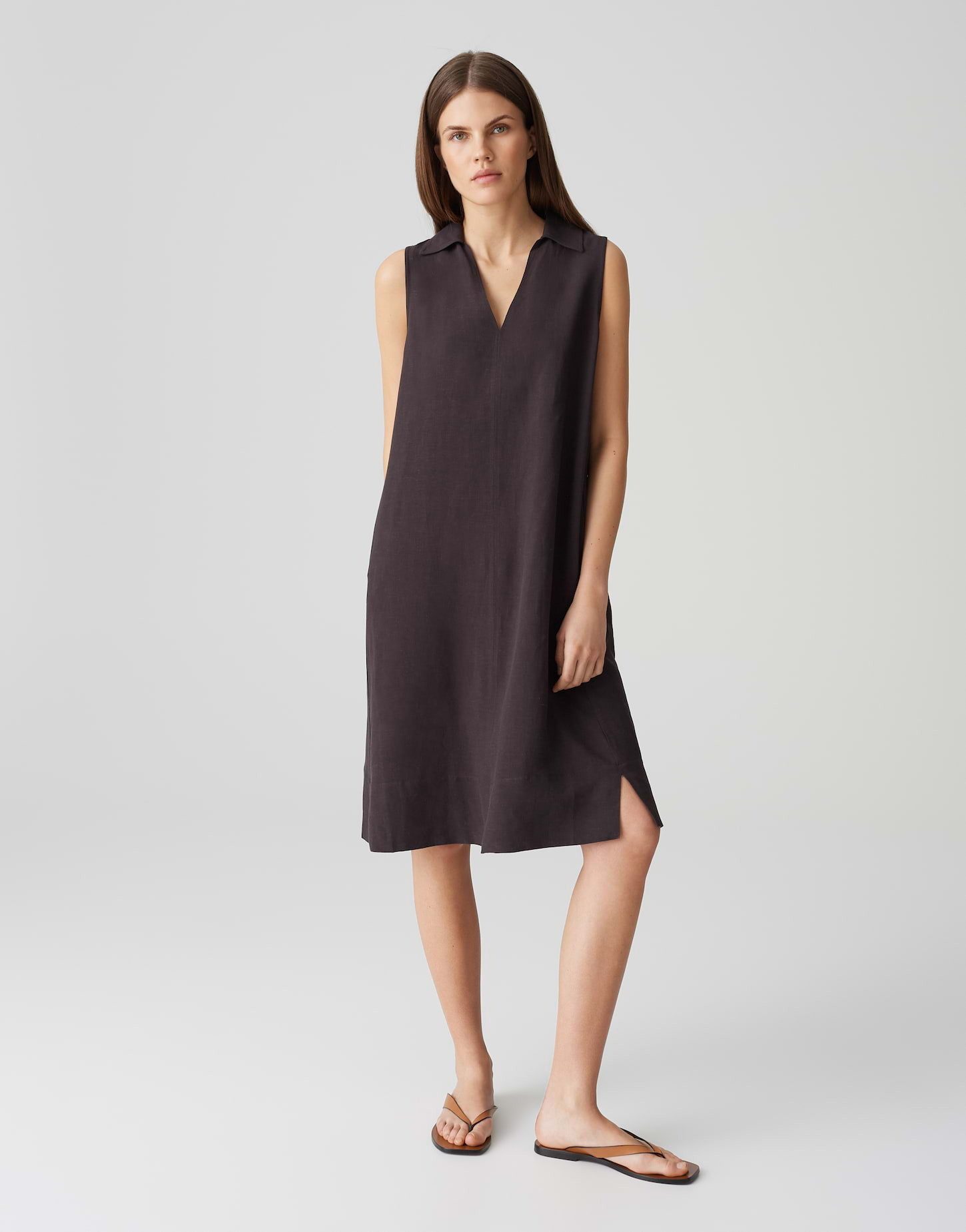 OPUS Midikleid WIKA aus weich fallendem günstig online kaufen