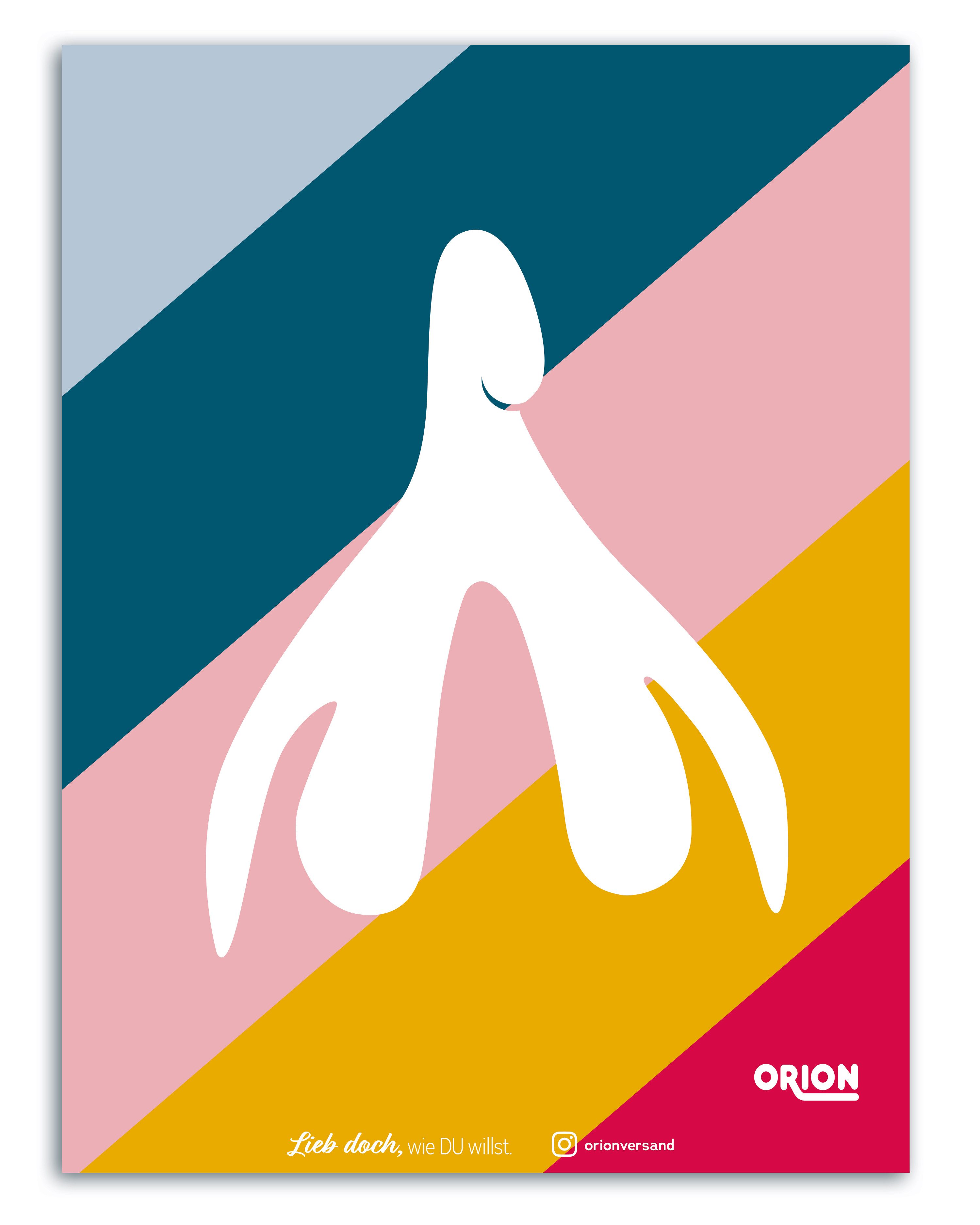 Close Up Poster Klitoris Poster by ORION 30 x 40 cm