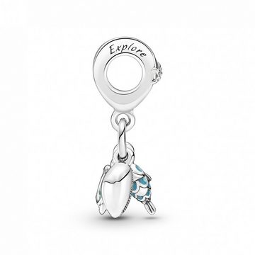 Pandora Charm-Einhänger Pandora Fisch, Meeresschildkröte & Muschel Dreifacher Charm-Anhänger 791697C01