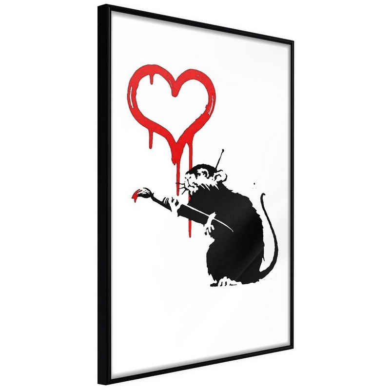 Artgeist Poster Love Rat []