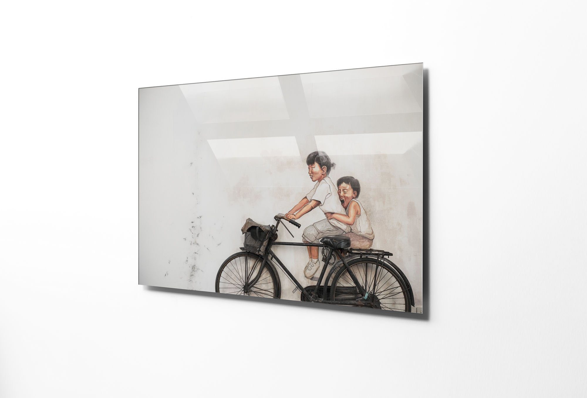 Wallity Leinwandbild BRS1158, Bunt, 50 70 cm, getempertes 100% Glas x