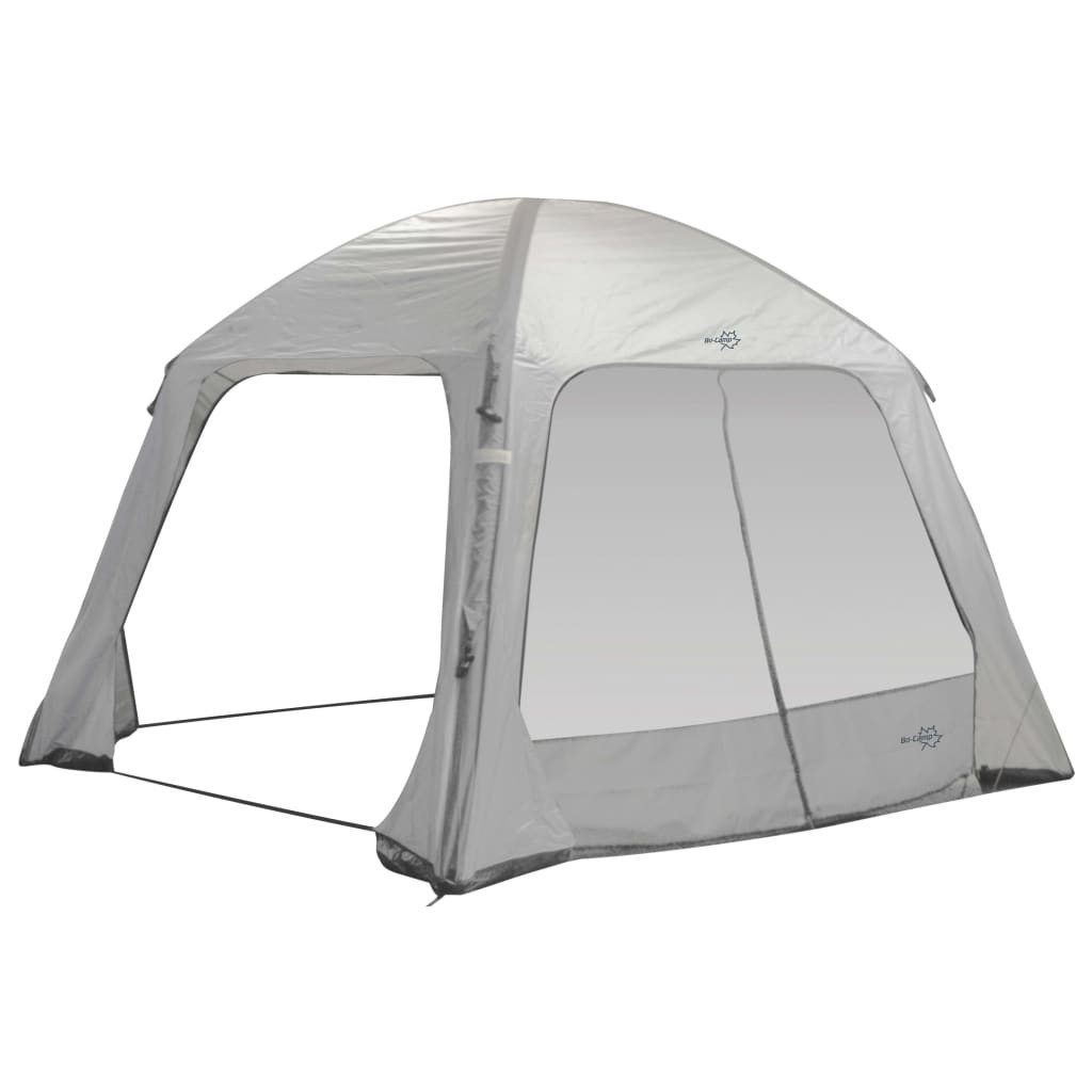 Zeltteppiche Seitenteil mit Moskitonetz für Air Gazebo Zelt Grau, Bo-Camp, Höhe: 184 mm