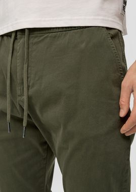 QS Stoffhose Slim: Hose mit Elastikbund