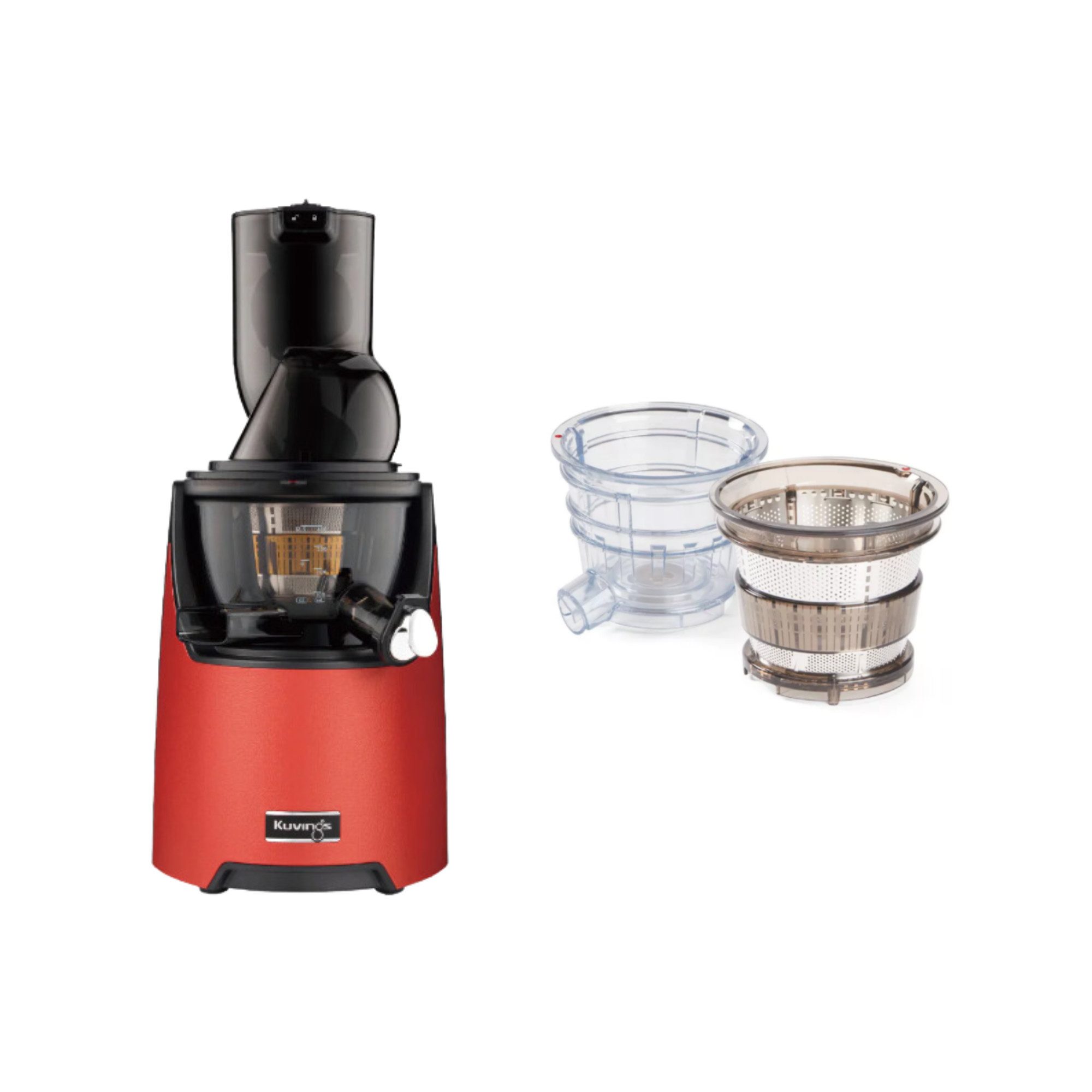 Kuvings Entsafter Kuvings Evo 820 + Creme & Smoothie Strainer Bundle