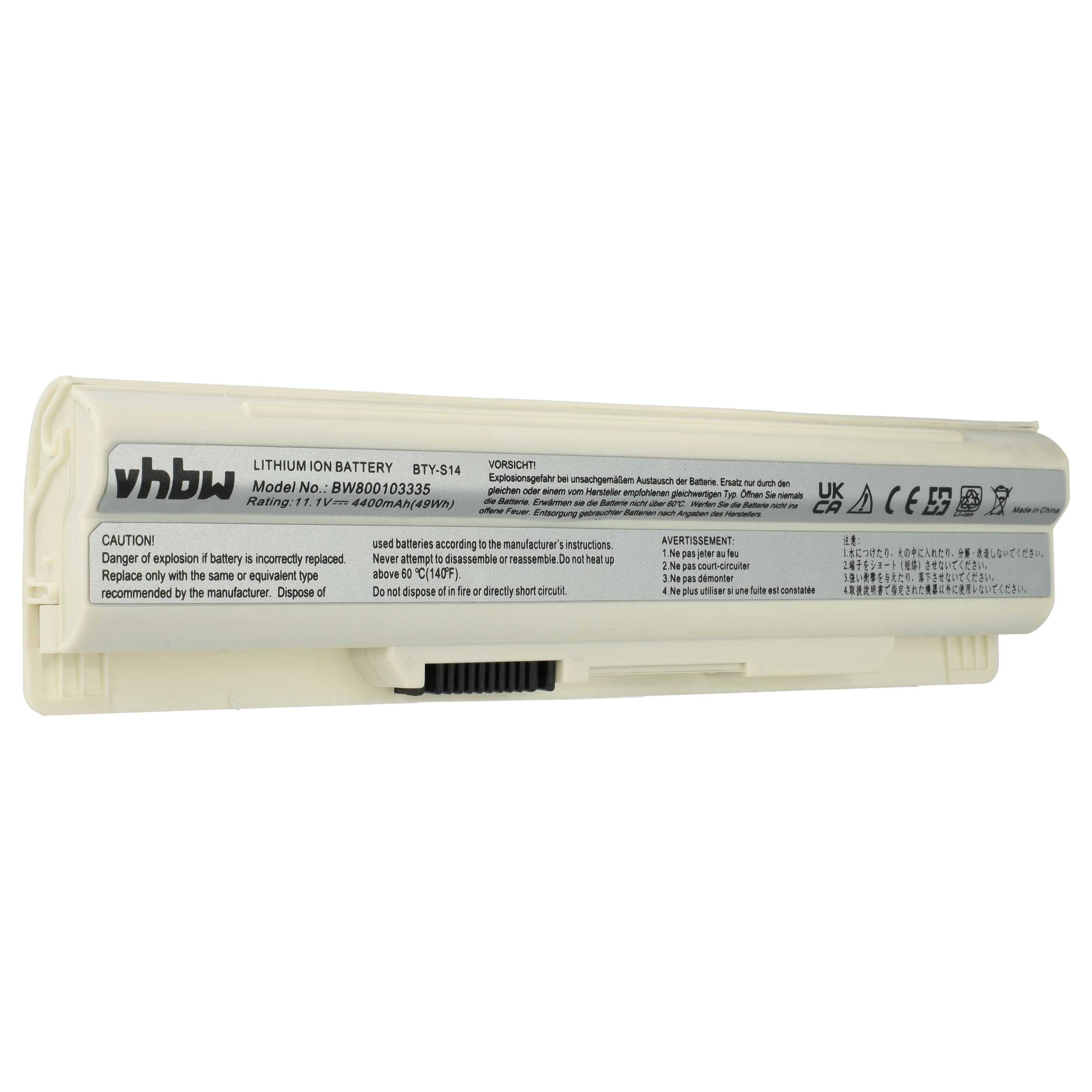 passend für Medion Akoya P6512, MD98035, P6313, MD97931, MD97982, Laptop-Akku