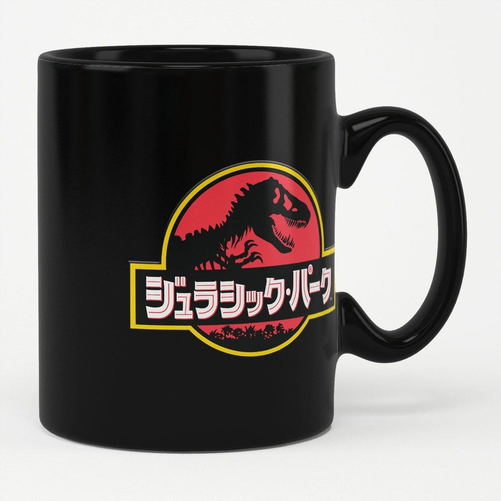Jurassic Park Becher Japanese Logo Mug