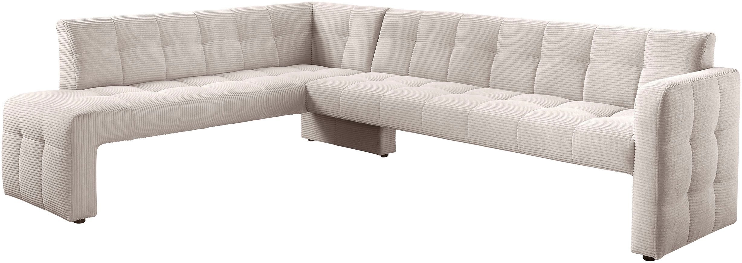 exxpo - sofa fashion Essbank Barista, bequem und elegant, hohe Bodenfreiheit, Eckbank Barista bequem und elegant, hochwertige Detailverarbeitung