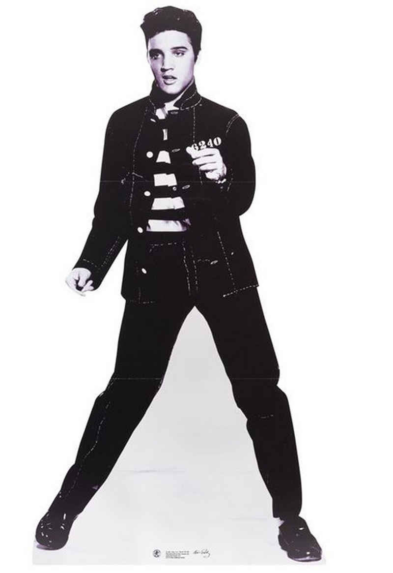 empireposter Dekofigur Elvis Presley - Jailhouse - Pappaufsteller Standy - 179 cm