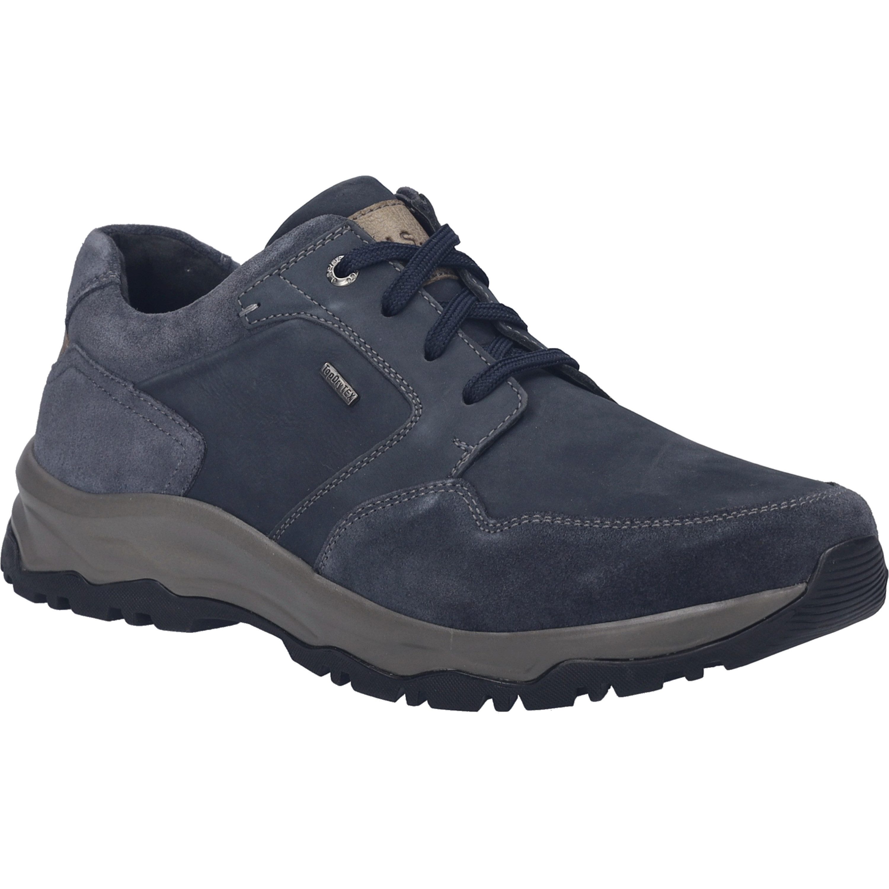 Leroy 58, blau Schnürschuh