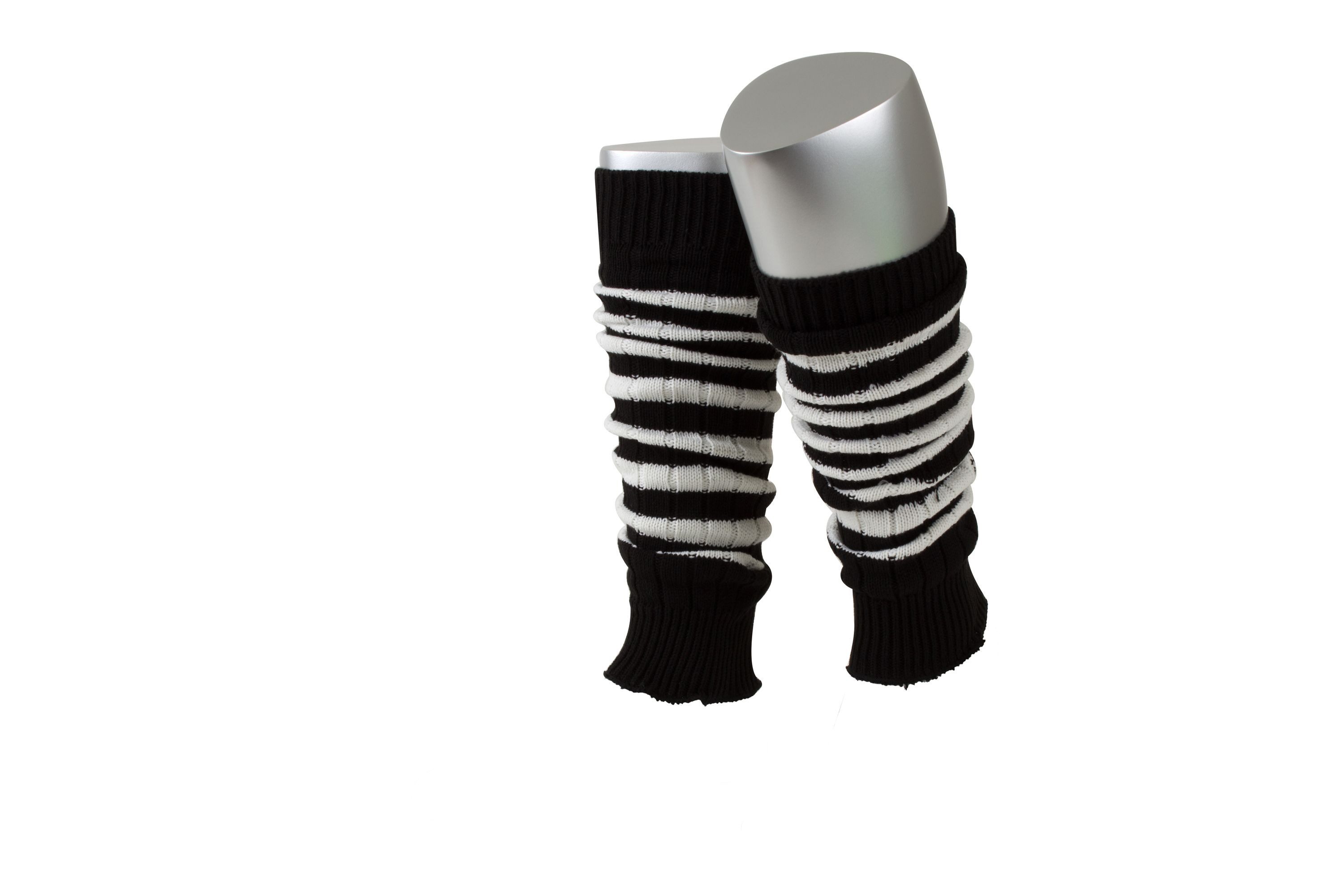 JD J. Dirks Stulpensocken CL11L Karneval- & Faschings-Stulpen Ringel 60cm