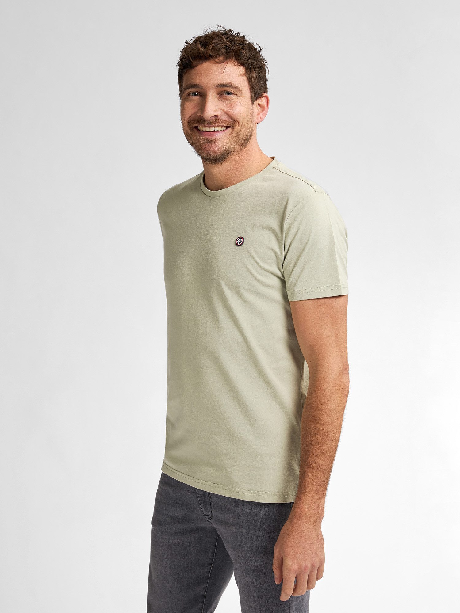 Petrol Industries Rundhalsshirt mit Logo Stickerei günstig online kaufen