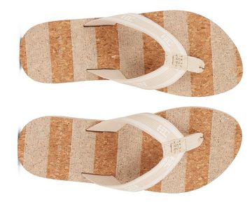 Tommy Hilfiger TH WOVEN FLIP FLOP Zehentrenner mit gestreifter Decksohle