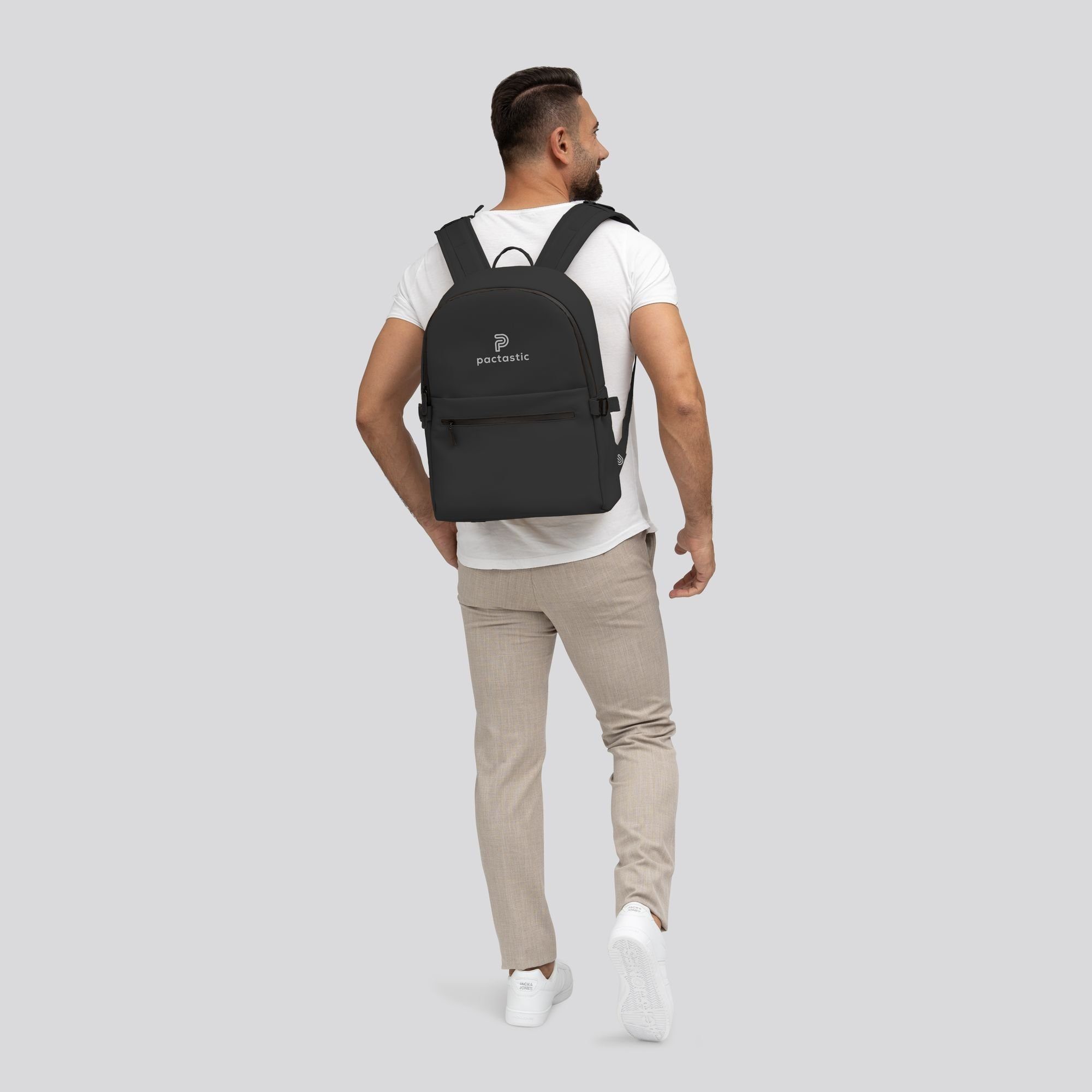 Pactastic Daypack Veganes Tech-Material black Urban Collection