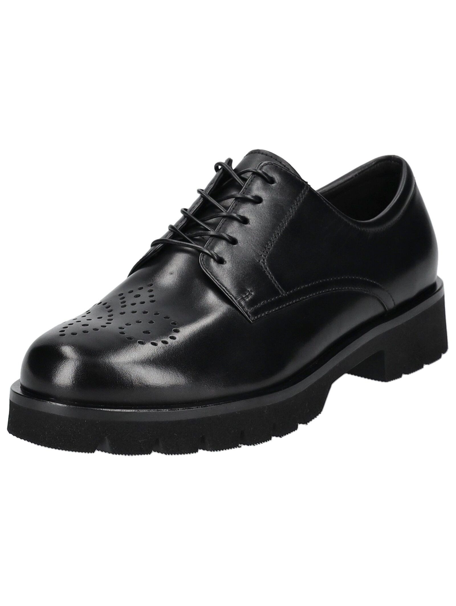 Högl Halbschuhe Leder Schnürschuh