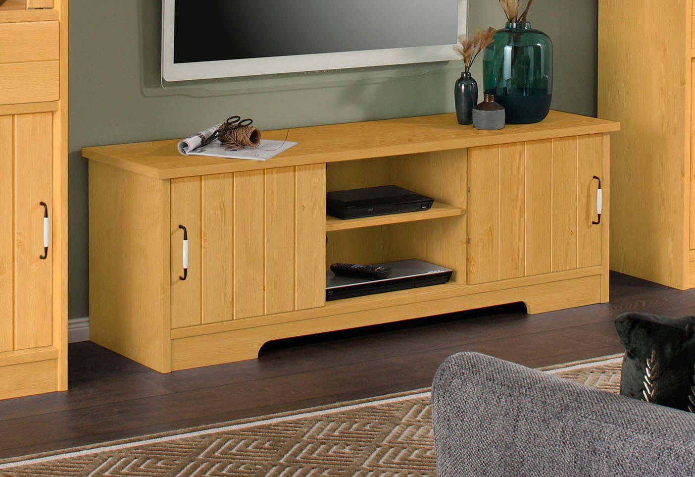 Home affaire Lowboard »Paula«, aus Massivholz | OTTO