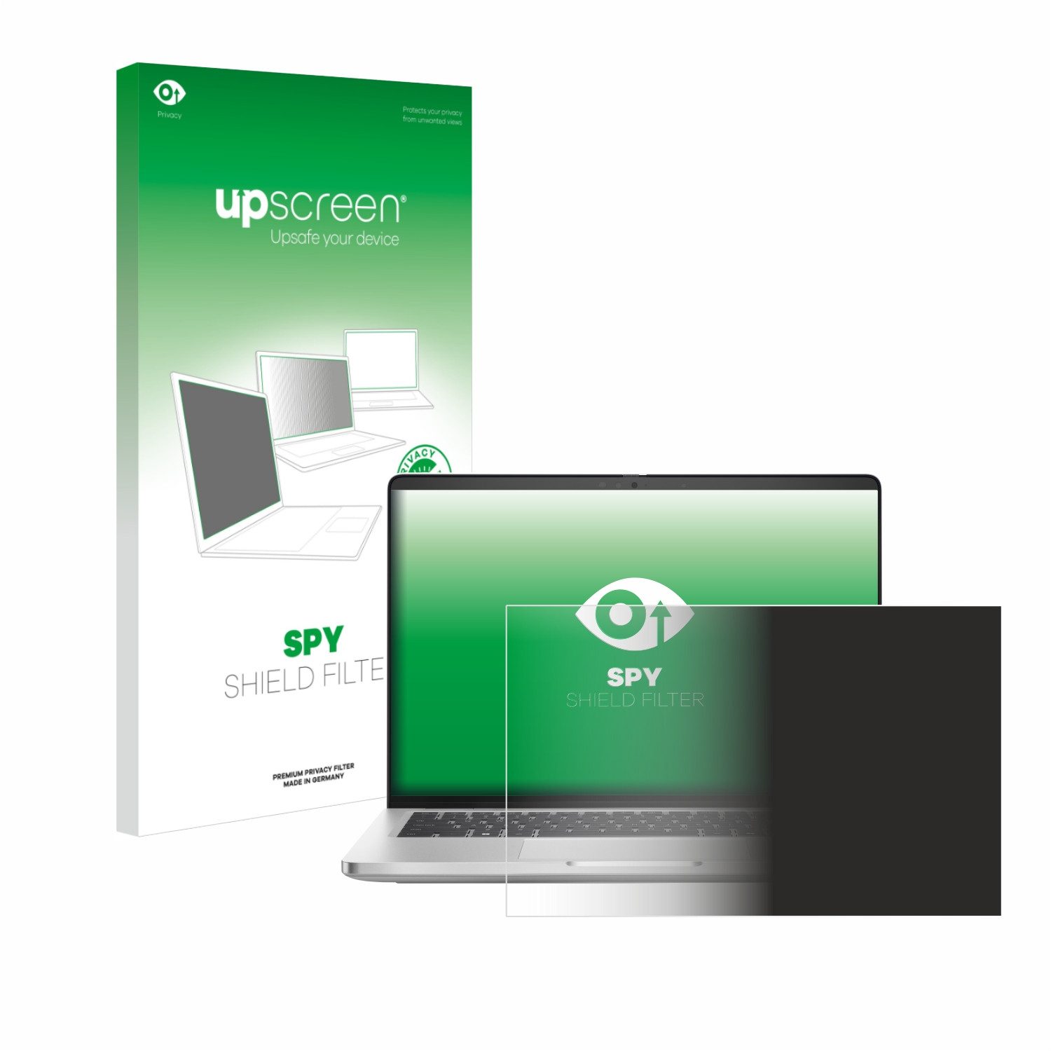upscreen Displayschutzfolie Blickschutzfilter für Dell Pro 14 Plus PB14250, Anti-Spy Privacy Filter Sichtschutz Blickschutzfilter Blaulicht-Schutz