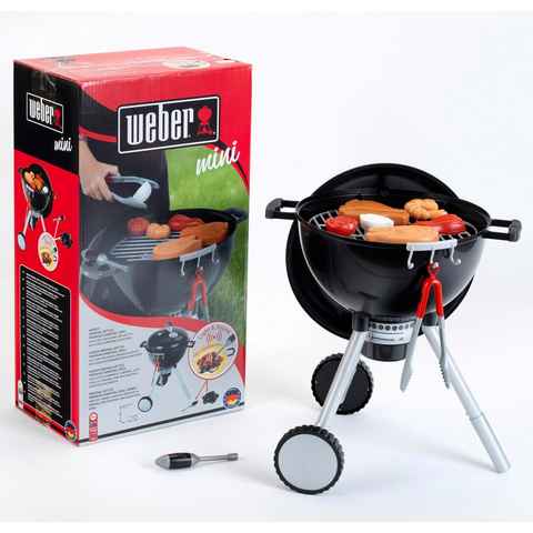 Klein Kinder-Küchenset Weber Spiel-Kugelgrill One Touch Premium, mit Licht und Sound, Made in Germany