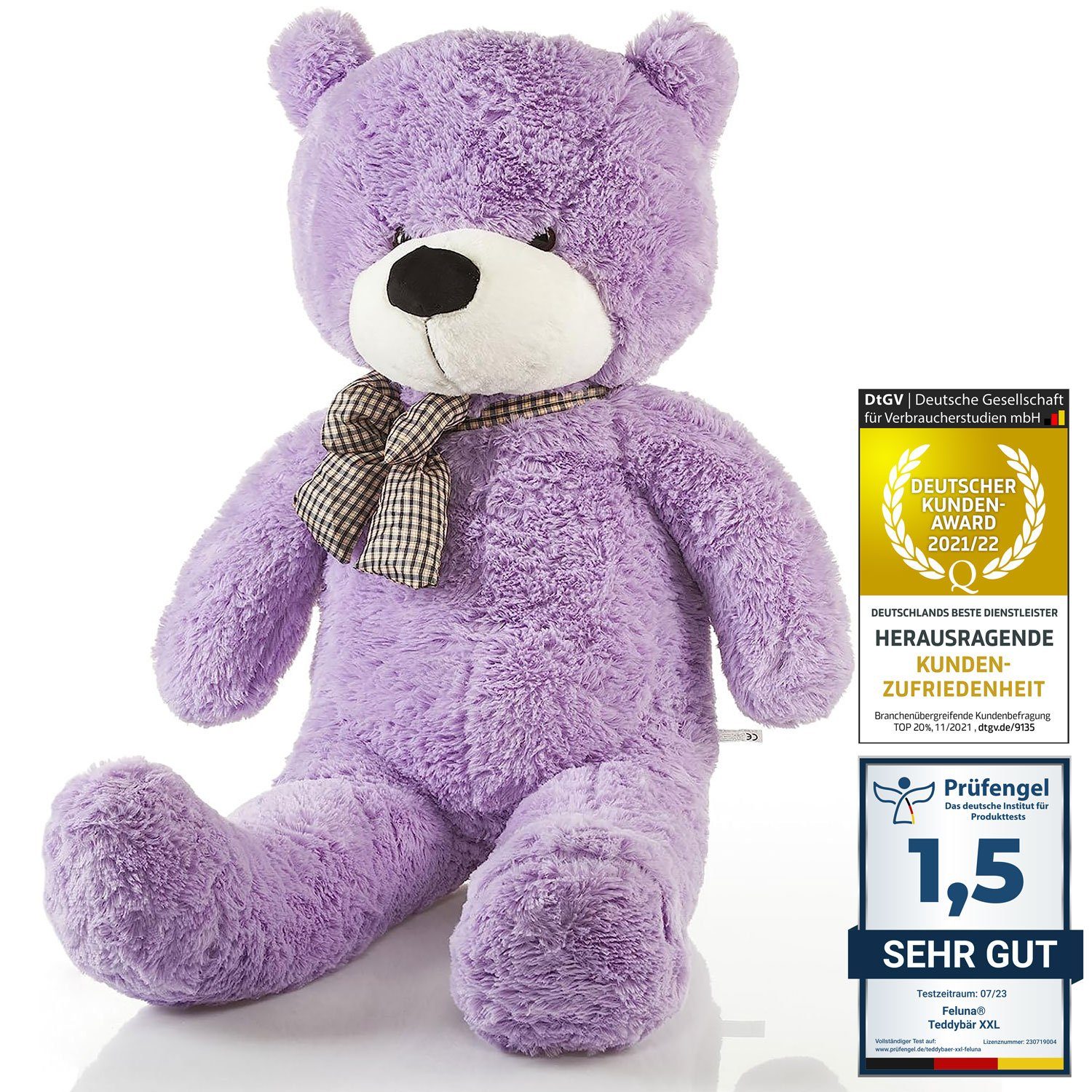 Feluna Kuscheltier FELUNA XXL Riesen Kuschelbär Plüsch 120 cm – Weicher Plü günstig online kaufen