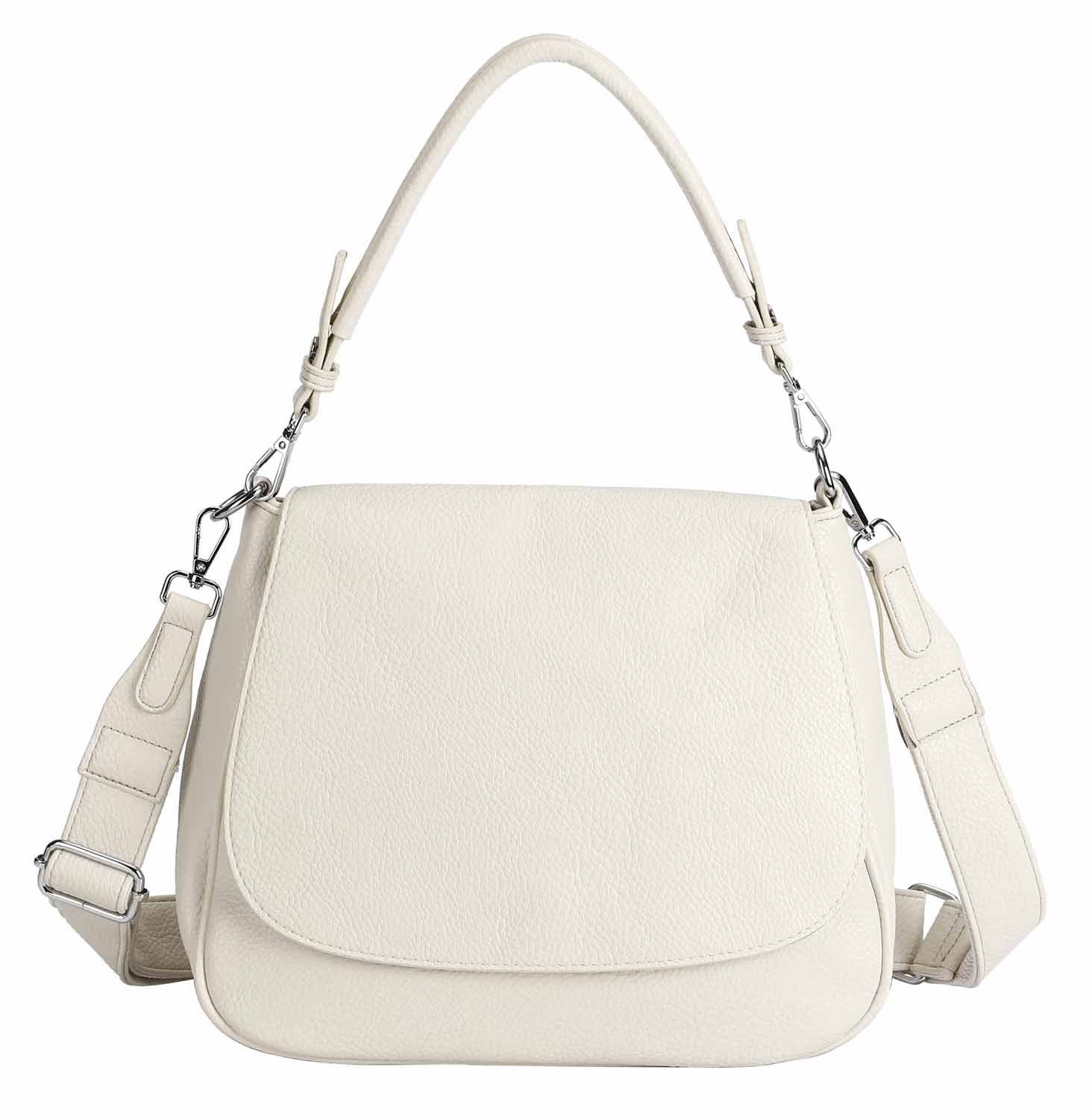 Schultertasche DAMEN TASCHE SHOPPER Umhängetasche Crossover Überschlagtasche BodyBag