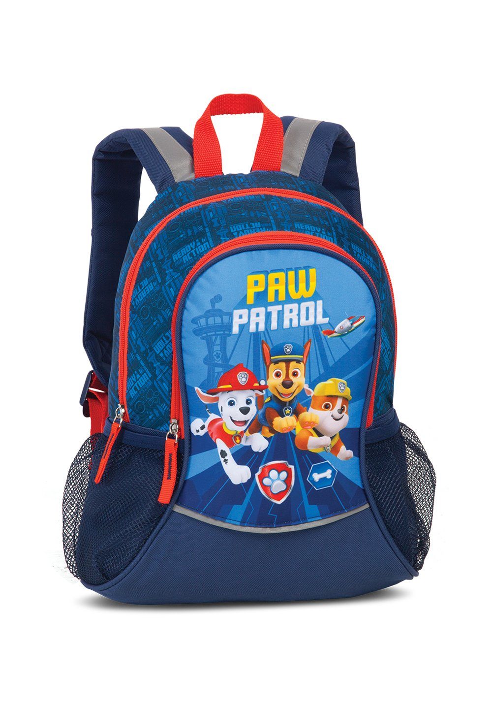 fabrizio® PAW PATROL Kinderrucksack Chase, Furry Friends, Kindergarten-Tasche Marshall, Rubble