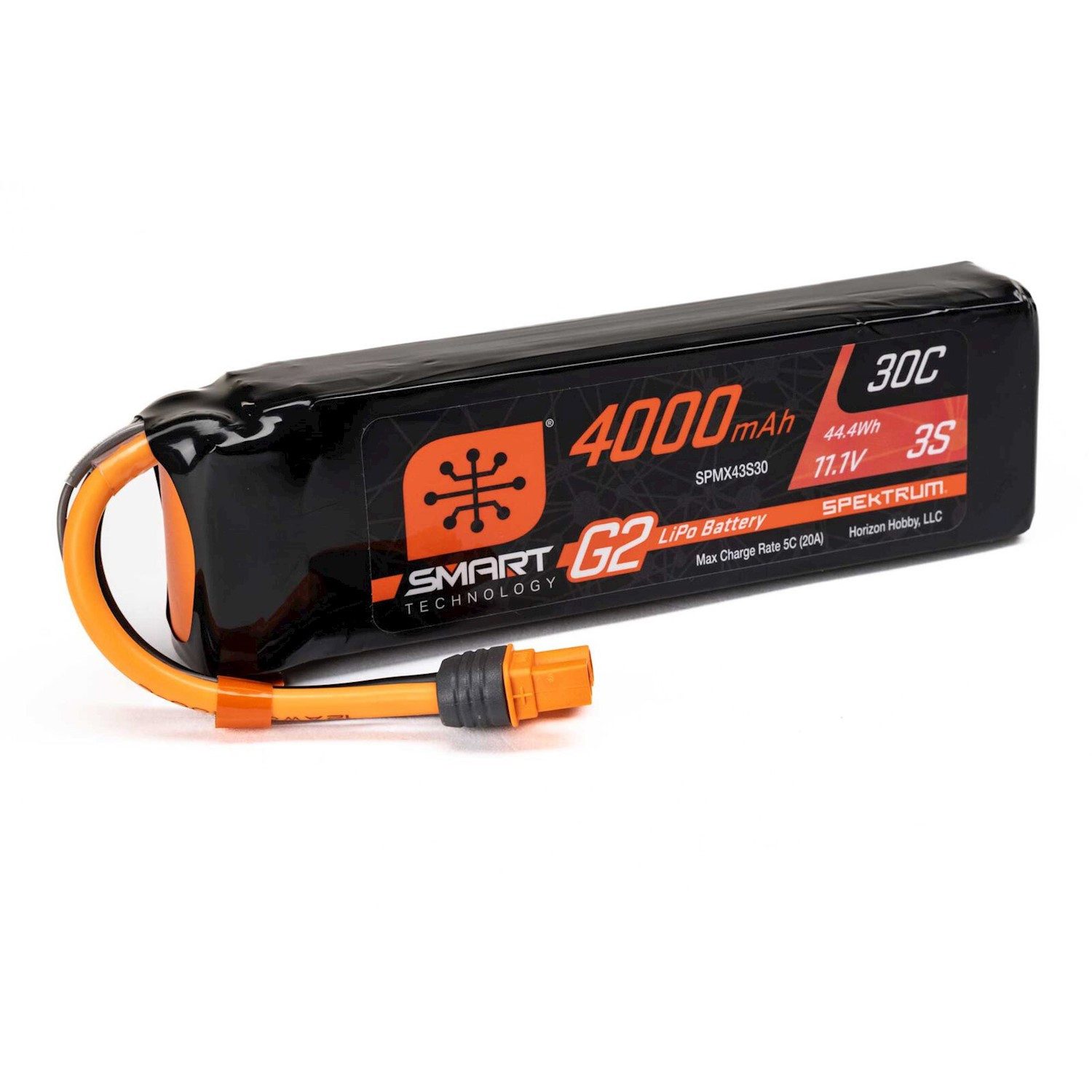 Spektrum Spektrum Lipo Akku 11,1V 4000mAh 3S Smart G2 30C IC3 RC-Fernsteuerung