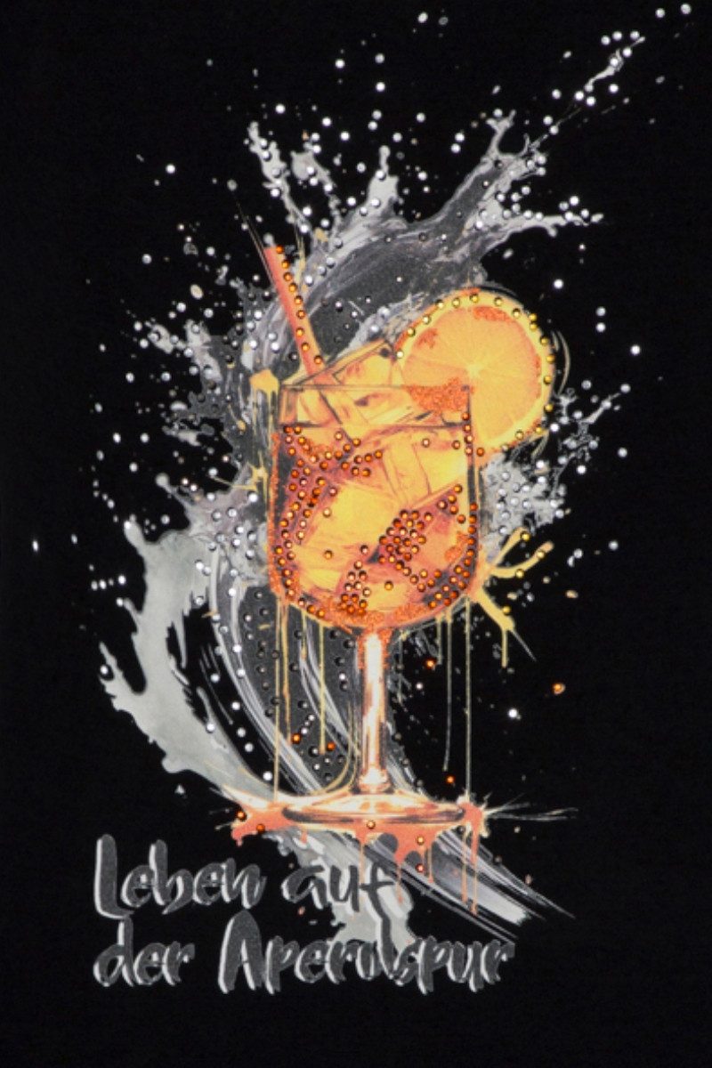 Hangowear Trachtenshirt Trachtenshirt Damen - FENJA - schwarz günstig online kaufen