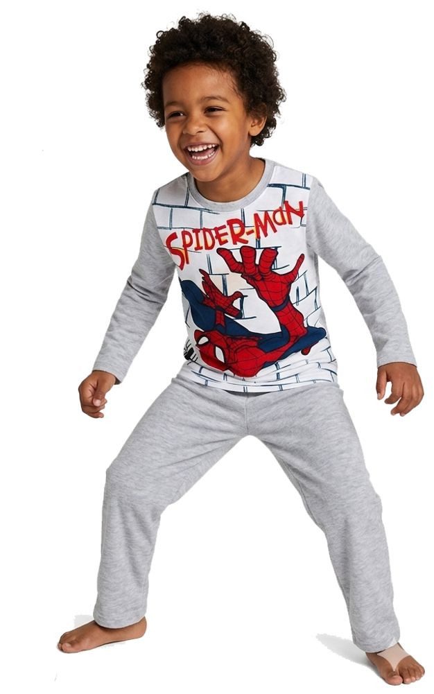 Spiderman Pyjama Spider-Man Jungen Schlafanzug Pyjama Gr.98 104 110 116 128 Spiderman Kinderkleidung