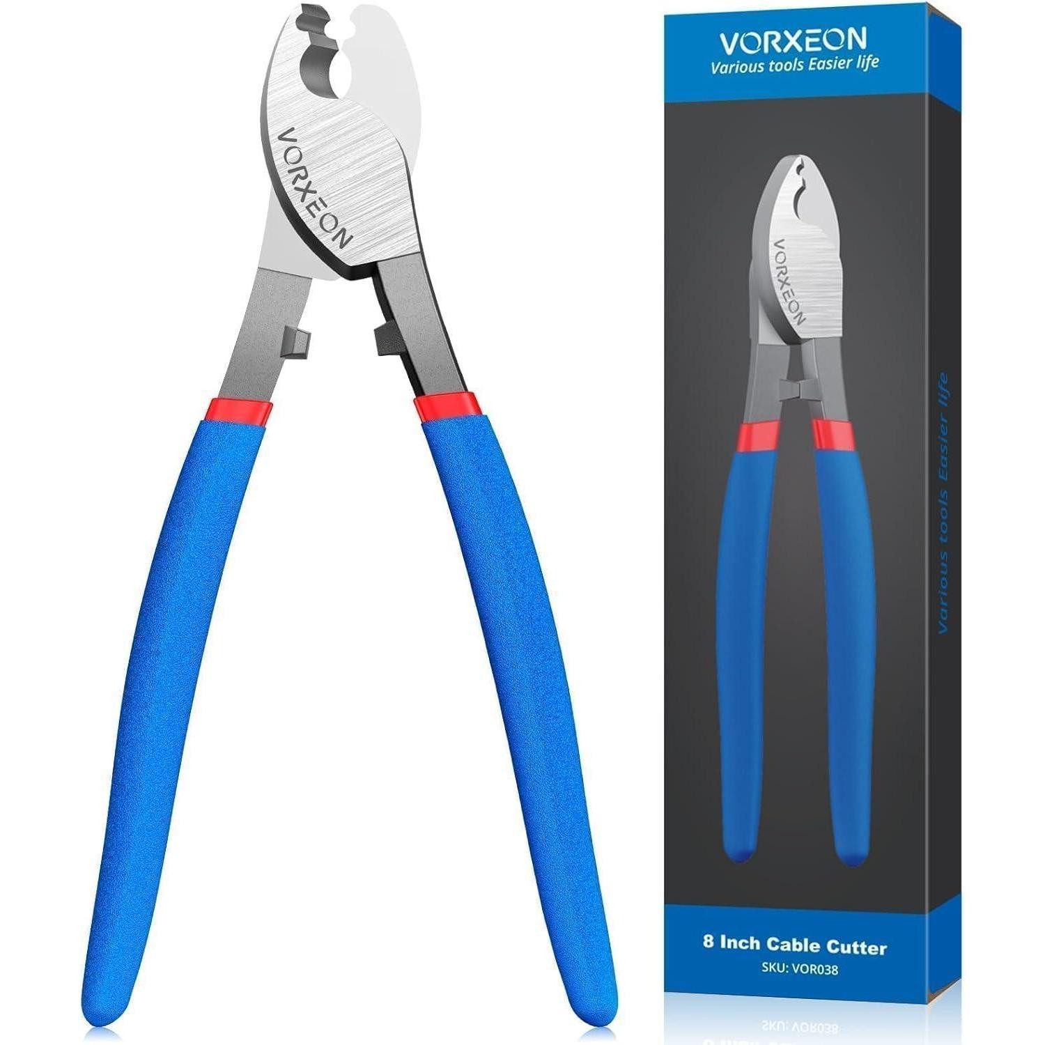 Kabelzange Kabelschneider 203mm 35mm2 Kupfer Aluminium 8in Blau