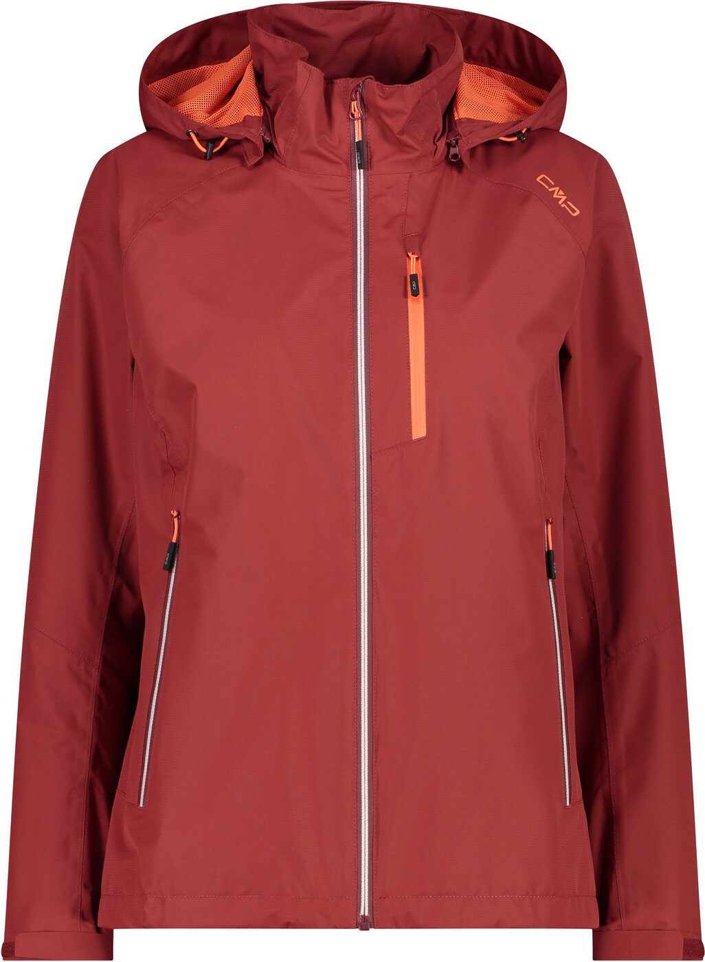 Blouson WOMAN JACKET ZIP HOOD GRANATA